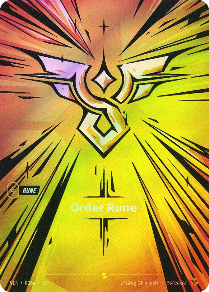 Order Rune - R06a - Showcase